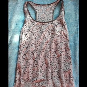 **Gray Abercrombie & Fitch tank top